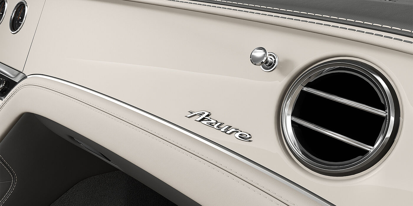 Emil Frey Exclusive Cars GmbH | Bentley München Bentley Continental GTC Azure convertible veneer detail in Piano Linen veneer