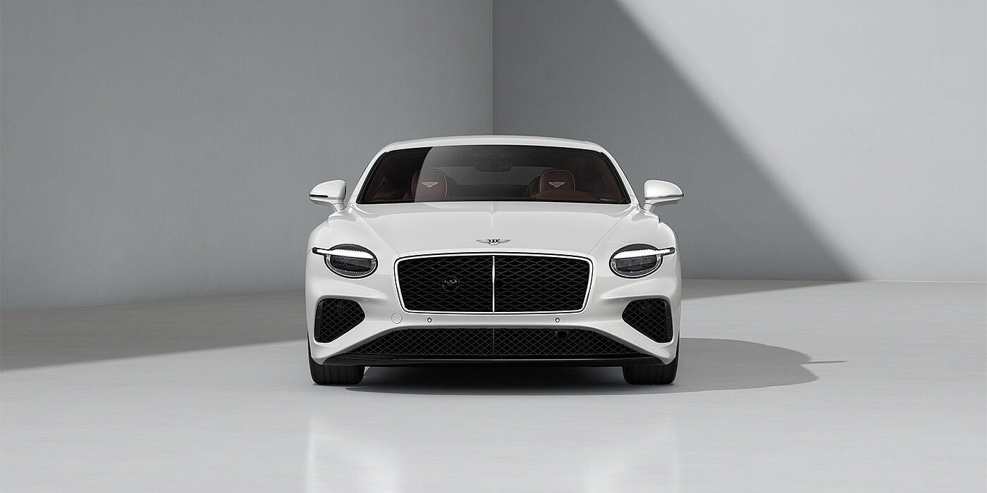 Emil Frey Exclusive Cars GmbH | Bentley München Bentley Continental GT coupe in Snow Quartz paint and 21" Ten Spoke wheels - full front