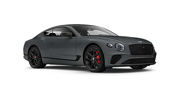 Emil Frey Exclusive Cars GmbH | Bentley München Bentley Continental GT S front three quarter in Cambrian Grey paint