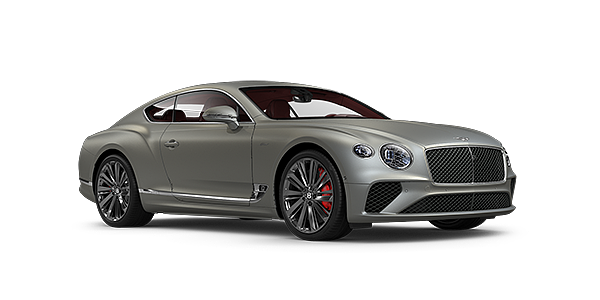 Emil Frey Exclusive Cars GmbH | Bentley München Bentley GT Speed coupe in Extreme Silver paint front 34